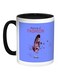 Meaning Of Fashion Printed Coffee Mug Blue/White/Black 11ounce