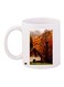House Printed Coffee Mug White/Brown 11ounce