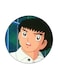 The Anime Captain Majid Theme Printed Fridge Magnet Black/White/Beige