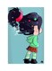Printed Fridge Magnet Multicolour 8.5cm