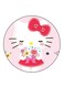 Hello Kitty Printed Fridge Magnet Round Multicolour