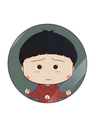 Anime Chibi Maruko Chan Printed Fridge Magnet Multicolour