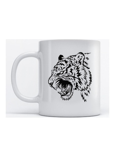 Mug Tiger for Coffee and Tea White 350ml