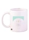 Bird Printed Mug White/Green/Black