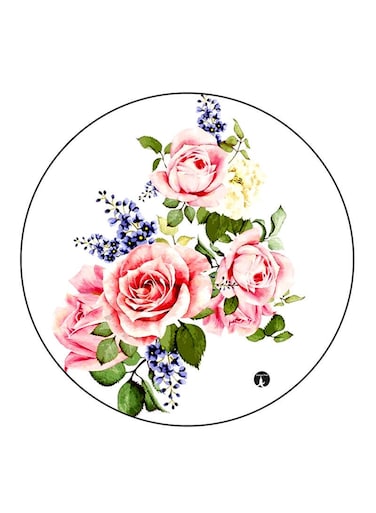 Flowers Printed Fridge Magnet Multicolour