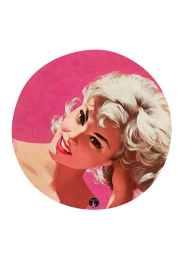 Pop Art Printed Fridge Magnet Multicolour