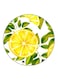 Lemons Printed Fridge Magnet Multicolour