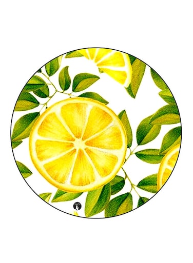 Lemons Printed Fridge Magnet Multicolour