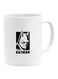 Batman Printed Ceramic Mug White