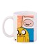 Cartoon Printed Coffee Mug White/Yellow/Blue
