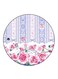 Flowers Printed Fridge Magnet Multicolour