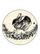 Rabbits Printed Fridge Magnet Multicolour