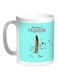 Meaning Of Fashion Printed Coffee Mug Blue/White/Red 11ounce