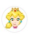 Super Mario Printed Fridge Magnet Yellow/Beige/Black