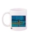 Pocahontas Printed Coffee Mug White/Blue/Brown