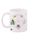 Digimon Printed Mug White/Green 12ounce