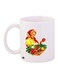 Women Printed Coffee Mug White/Yellow/Green 11ounce