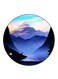 Nature Printed Fridge Magnet Multicolour