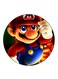 Video Game Super Mario Printed Fridge Magnet Multicolour
