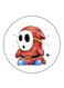 Video Game Super Mario Printed Fridge Magnet Multicolour