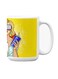 Premium Printed Ceramic Coffee Mug Multicolour 350ml