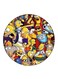 Simpsons Printed Fridge Magnet Multicolour