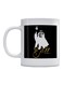 Rabih Saqar Printed Ceramic Mug White/Black/Yellow