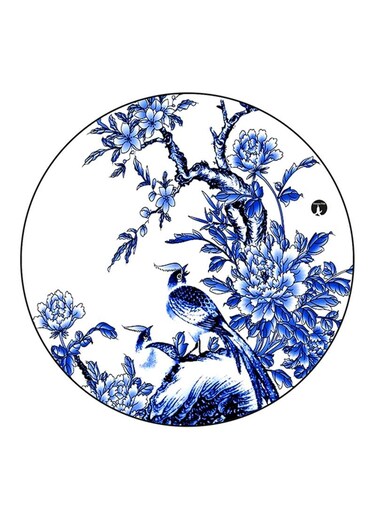 Flowers Printed Fridge Magnet Multicolour