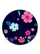 Flowers Printed Fridge Magnet Multicolour