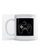 Mug PlayStation Controller by Neon Art for Coffee and Tea White