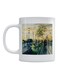 Rainy Day In Paris Printed Coffee Mug White/Red/Green