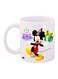Mickey Mouse Printed Coffee Mug White/Black/Red