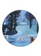 Disney Printed Fridge Magnet Round Multicolour