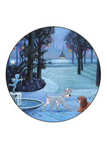 Disney Printed Fridge Magnet Round Multicolour