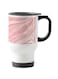 Flamingo Printed Travel Mug White/Pink 13centimeter