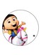 Despicable Me Printed Fridge Magnet Multicolour