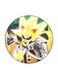 Video Game Sonic Printed Fridge Magnet Yellow/Green