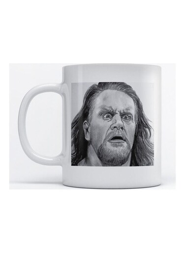 Mug The Undertaker for Coffee and Tea White