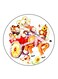 Animals Printed Fridge Magnet Multicolour