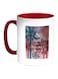 Enjoy The Summer Time Printed Coffee Mug Red/White/Blue 11ounce
