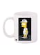 The Simpsons Printed Coffee Mug White/Black/Yellow