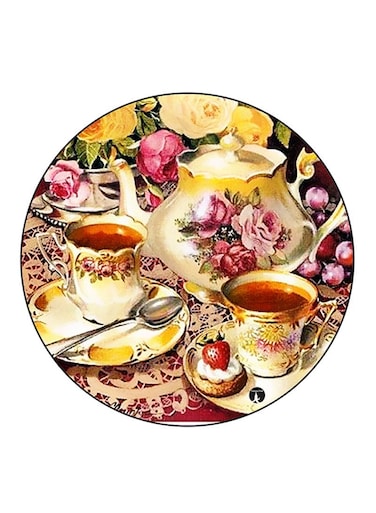 Tea Printed Fridge Magnet Multicolour