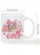 Best Mom Ever 11oz Ceramic Coffee Mug &ndash; Stylish White Travel Mug with Heart &amp; Floral Design, Reusable &amp; Insulated, Perfect Gift for Coffee Lovers, Men &amp; Women,Everyday Drinkware   Playful Design   Insulated Drinkware, Coffee Bar Accessories