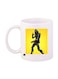 Game Fortnite Character Printed Mug White/Yellow/Black Standard Size
