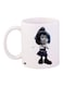 Anime Printed Coffee Mug White/Black/Blue