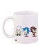 Sonic The Hedgehog Printed Coffee Mug White/Blue/Red 11ounce