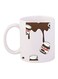 Nutella Printed Coffee Mug White/Brown/Red