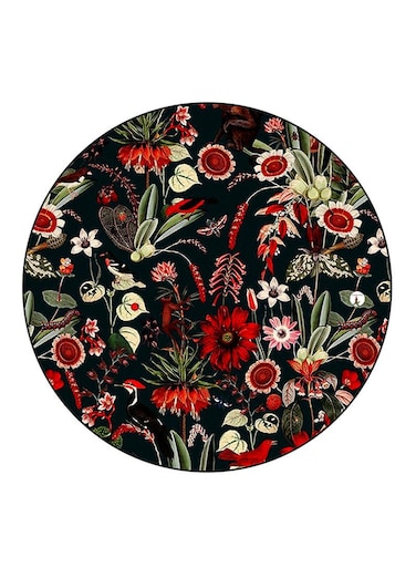 Flowers Printed Fridge Magnet Multicolour