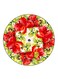 Strawberries Printed Fridge Magnet Multicolour