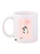 Cat Printed Coffee Mug White/Pink/Black